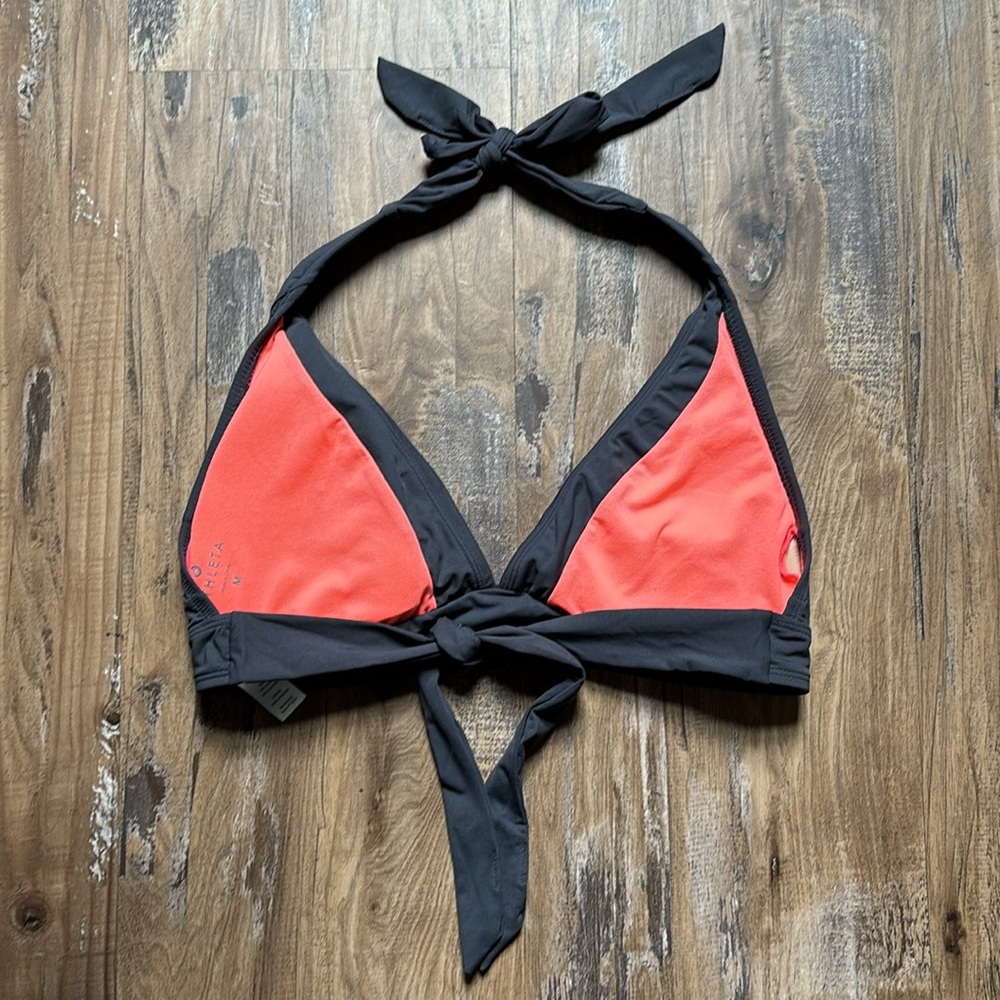 Athleta Gray Triangle Bikini Top - image 3